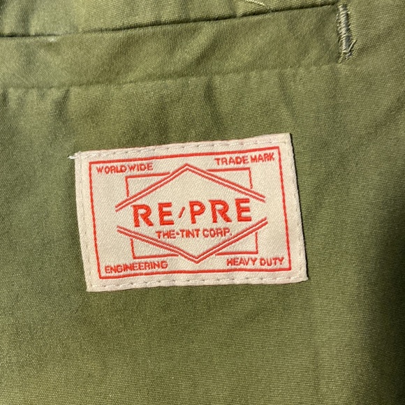 Re-pre the -tint corp. Unisex Olive pants. New - Picture 6 of 9